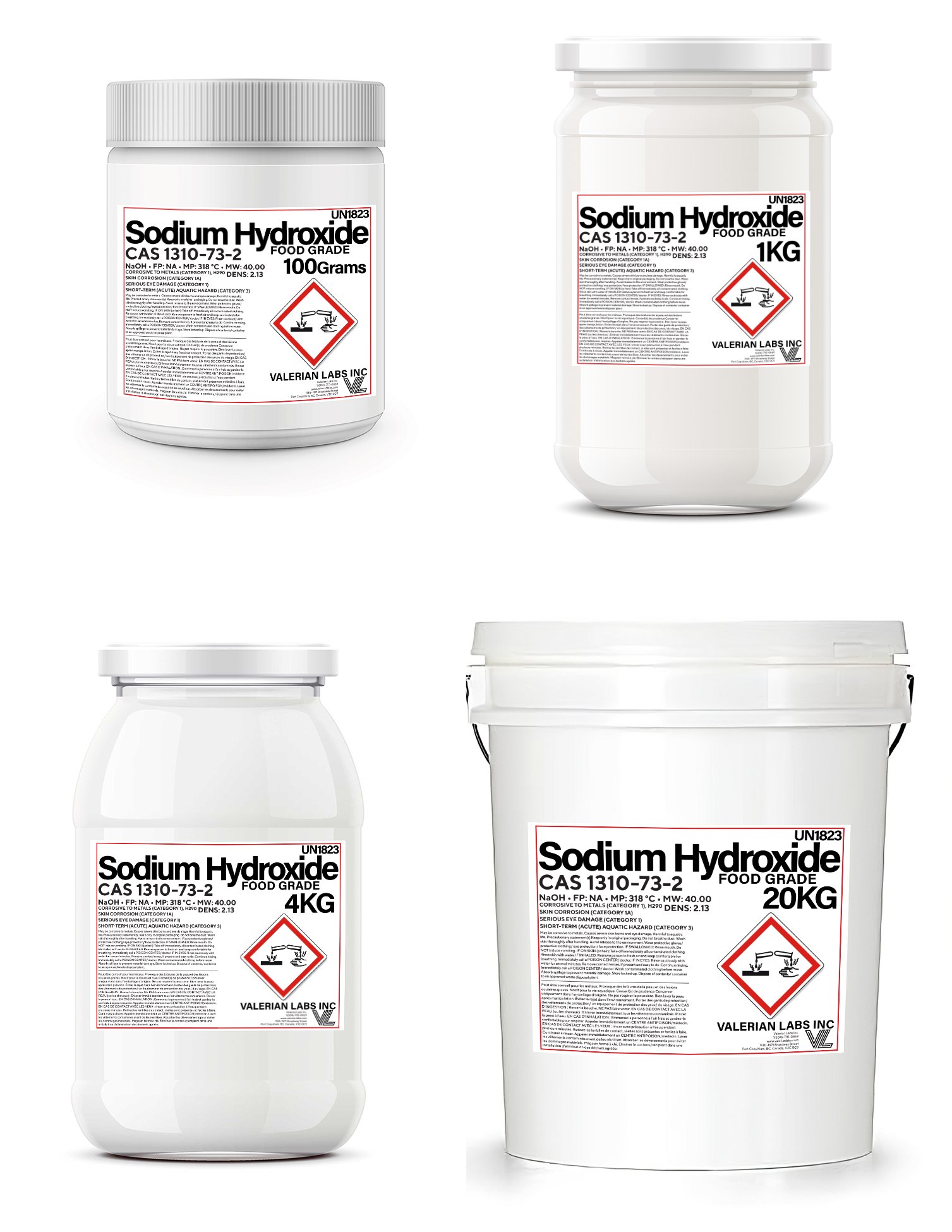 Sodium hydroxide CAS 1310-73-2